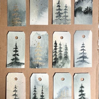 Unikke gavemærker - pakke med 10 stk.