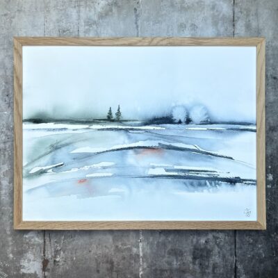 Nordic winter #1 40x30 cm.